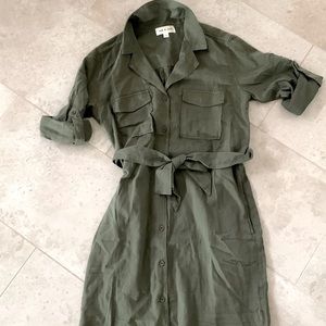 Cloth & Stone button down dress